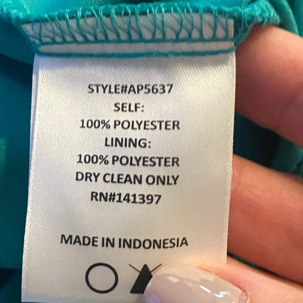 ASTR the label‎ Turquoise Surplice Ruffle Romper Size XS